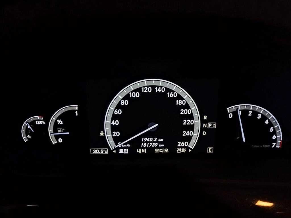 벤츠 S 클래스 S클래스-W221 S350L 블루이피션시 이미지 4