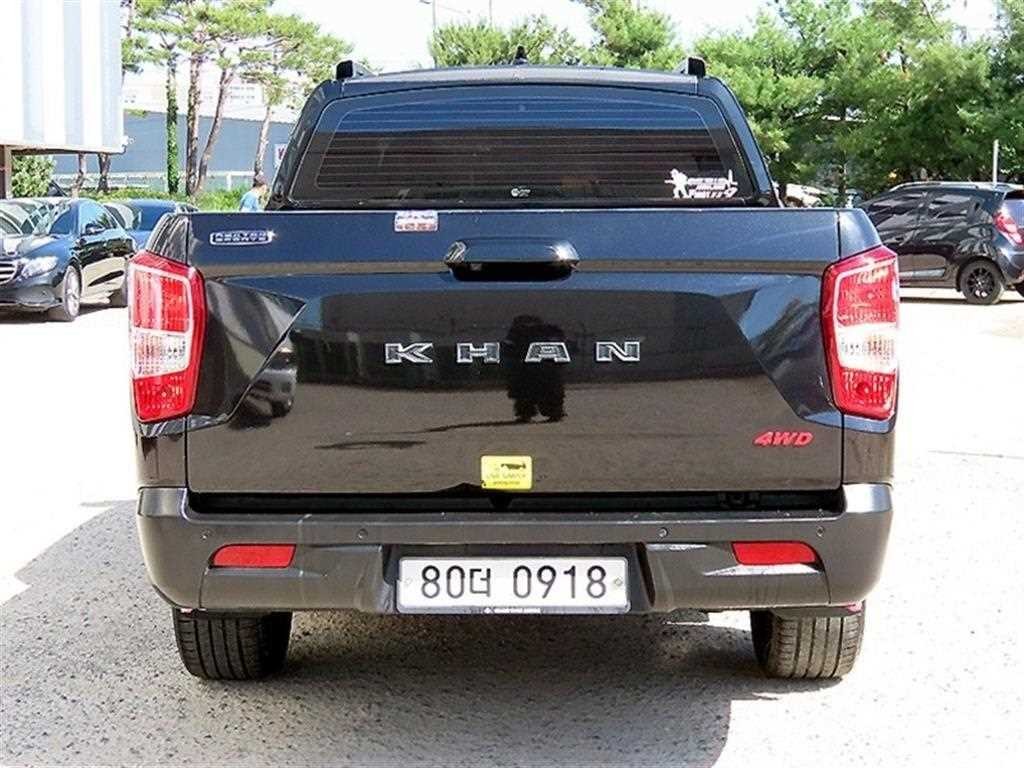 KG모빌리티(쌍용) 렉스턴 렉스턴 스포츠 칸 디젤 2.2 4WD 5링크 프레스티지 스페셜 이미지 4