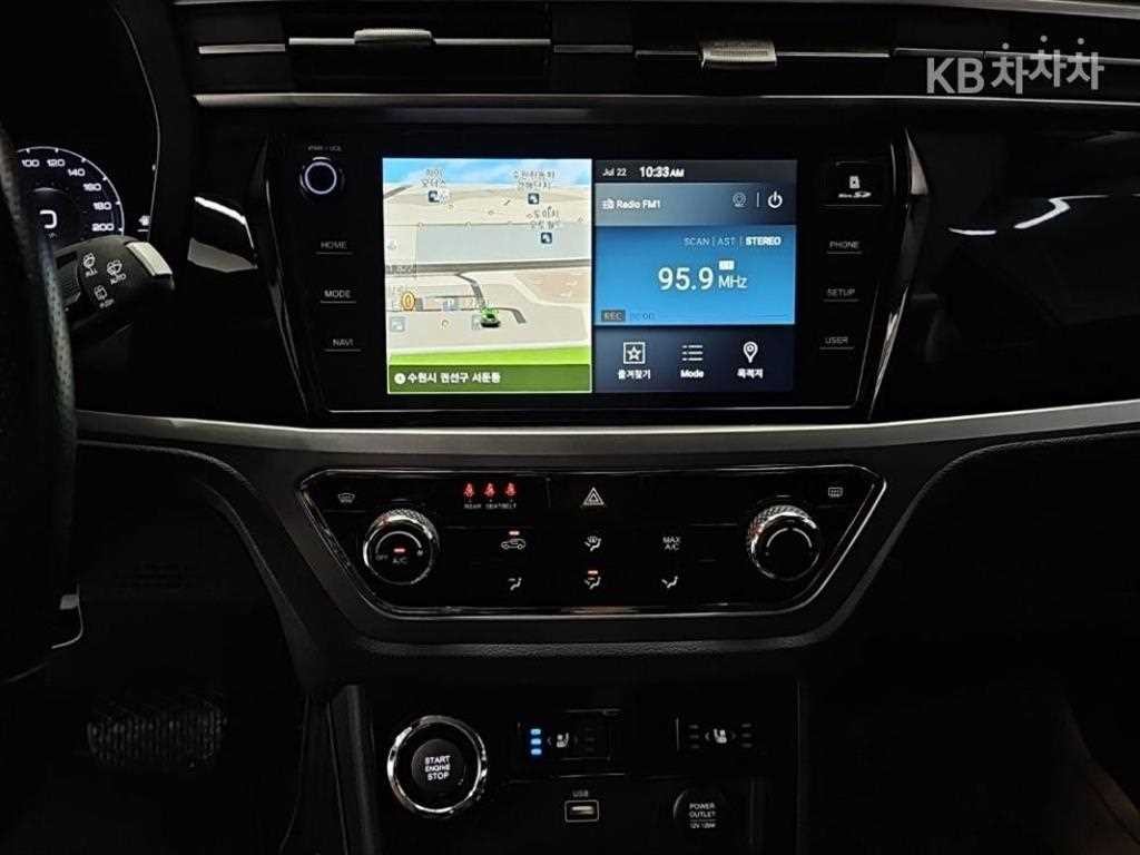 KG모빌리티(쌍용) 코란도 뷰티풀코란도 2WD 디젤 1.6 딜라이트 플러스 이미지 10