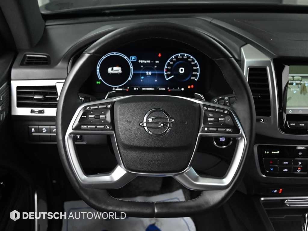KG모빌리티(쌍용) 렉스턴 올 뉴 렉스턴 (Y450) 디젤 2.2 4WD 더 블랙 이미지 13