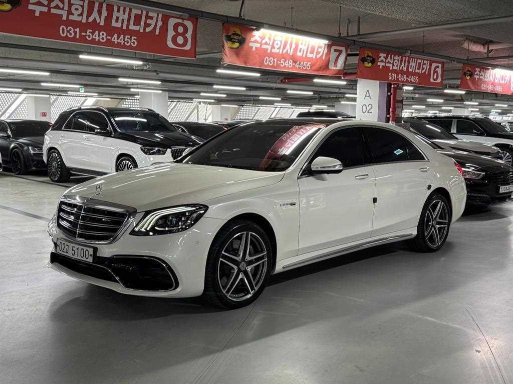 벤츠 S 클래스 S클래스-W222 S 63 AMG 4MATIC + 이미지 2