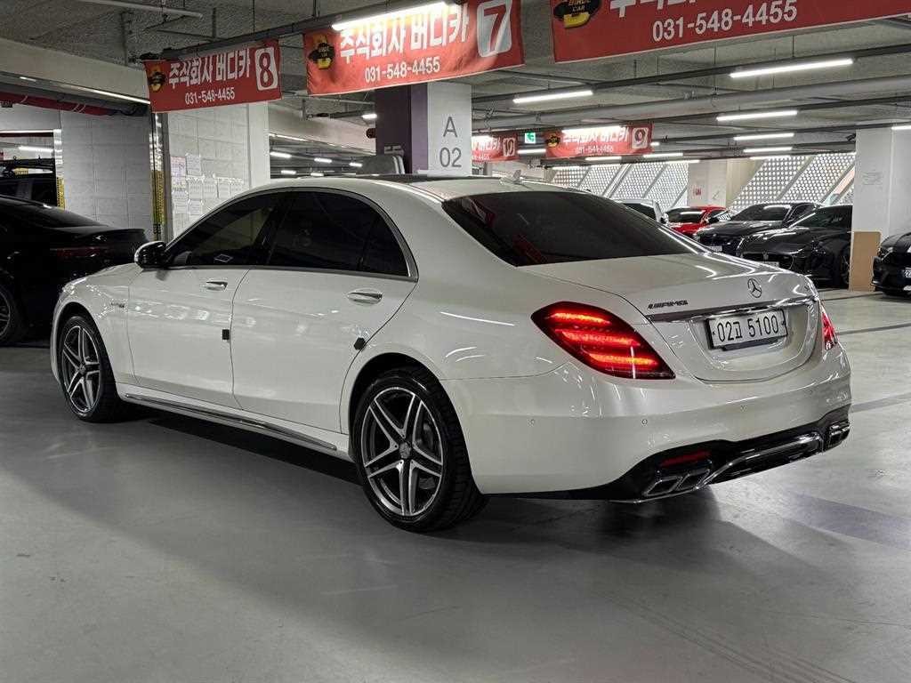 벤츠 S 클래스 S클래스-W222 S 63 AMG 4MATIC + 이미지 5