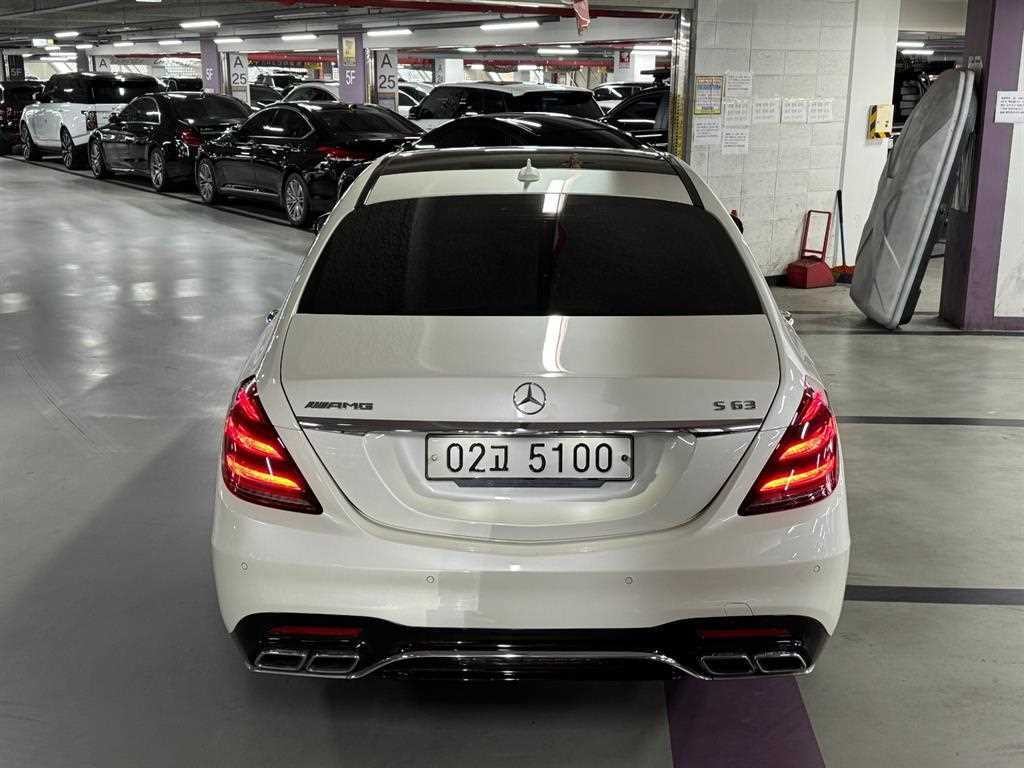 벤츠 S 클래스 S클래스-W222 S 63 AMG 4MATIC + 이미지 6
