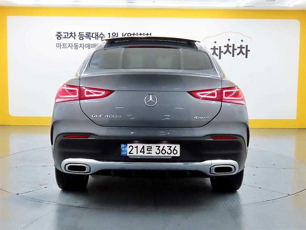 벤츠 GLE 클래스 GLE 클래스 W167 GLE 400d 4MATIC 쿠페 이미지 3