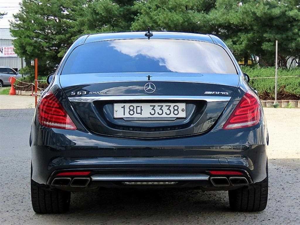 벤츠 S 클래스 S클래스-W222 S 63 AMG 4MATIC 이미지 4