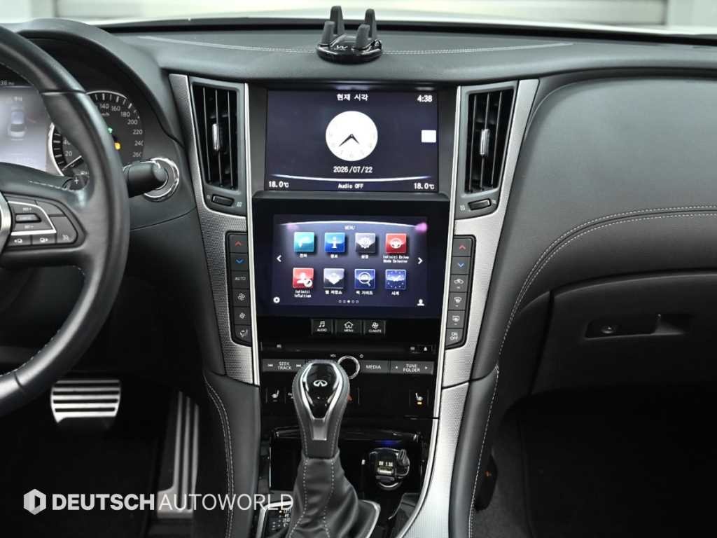 인피니티 Q Q50 3.5 하이브리드 블루 스포츠 이미지 14