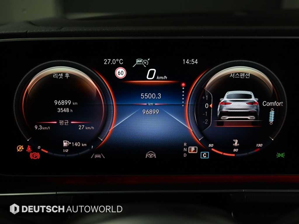 벤츠 GLE 클래스 GLE 클래스 W167 GLE 400d 4MATIC 쿠페 이미지 8