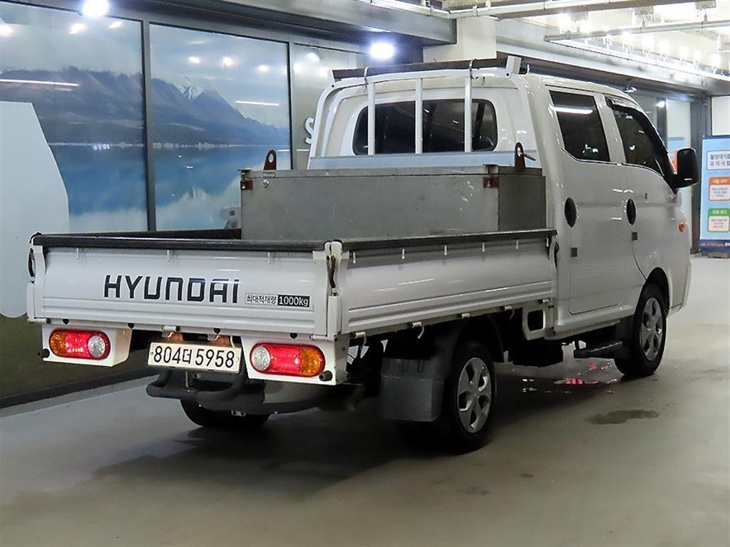 소형화물 카고(소형) [카고]포터2 (LPG2.5터보) 더블캡/초장축/2WD 스마트 이미지 4