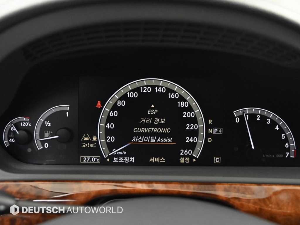 벤츠 S 클래스 S클래스-W221 S500L 이미지 17