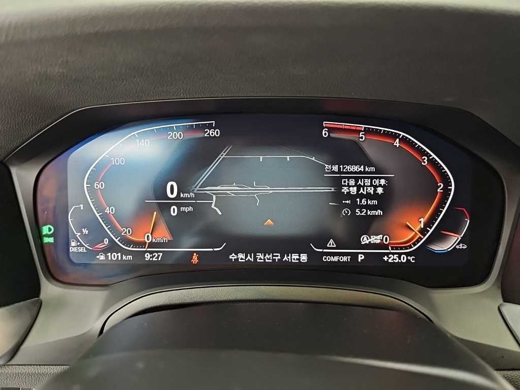 BMW 3시리즈 3시리즈 (G20) 320d 투어링 M 스포츠 이미지 6