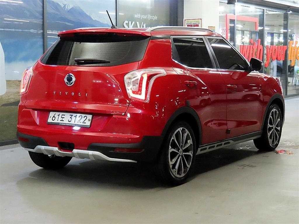 KG모빌리티(쌍용) 티볼리 가솔린 2WD 1.6 엣지 에디션 이미지 4