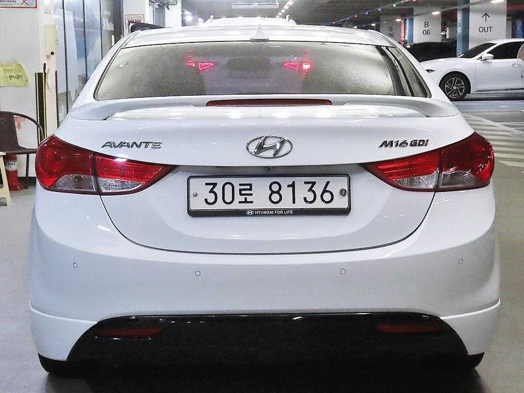 현대 아반떼 아반떼 MD M16 GDI 럭셔리 이미지 5