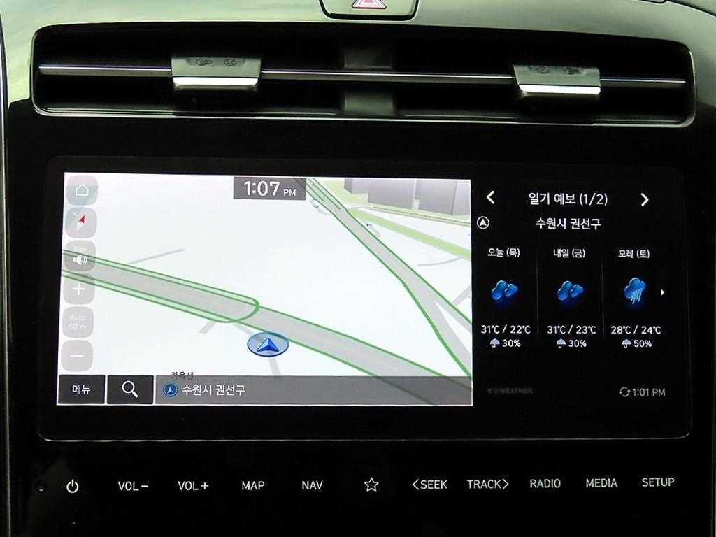 현대 투싼 투싼 (NX4) 가솔린 1.6 터보 2WD 인스퍼레이션 이미지 14