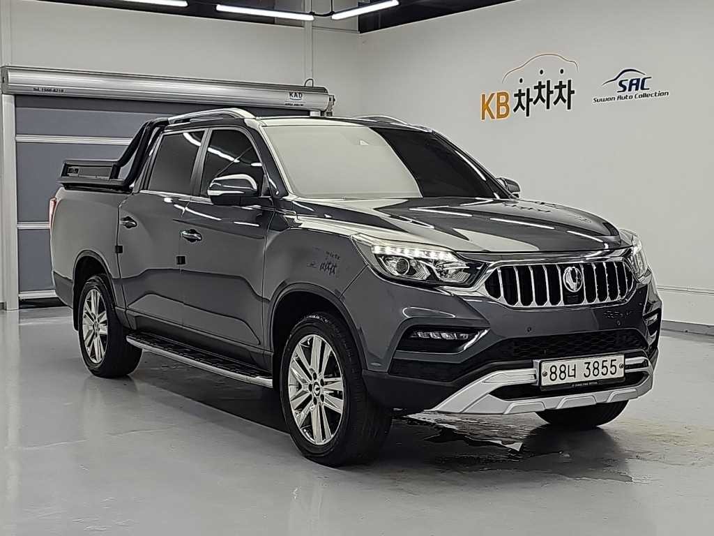 KG모빌리티(쌍용) 렉스턴 렉스턴 스포츠 칸 디젤 2.2 4WD 5링크 프레스티지 스페셜 이미지 4