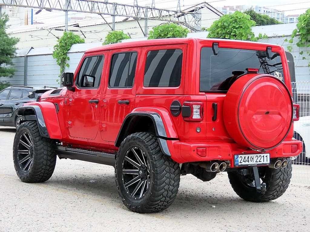 지프 랭글러 랭글러 (JL) 2.0 루비콘 4도어 파워 탑 이미지 3