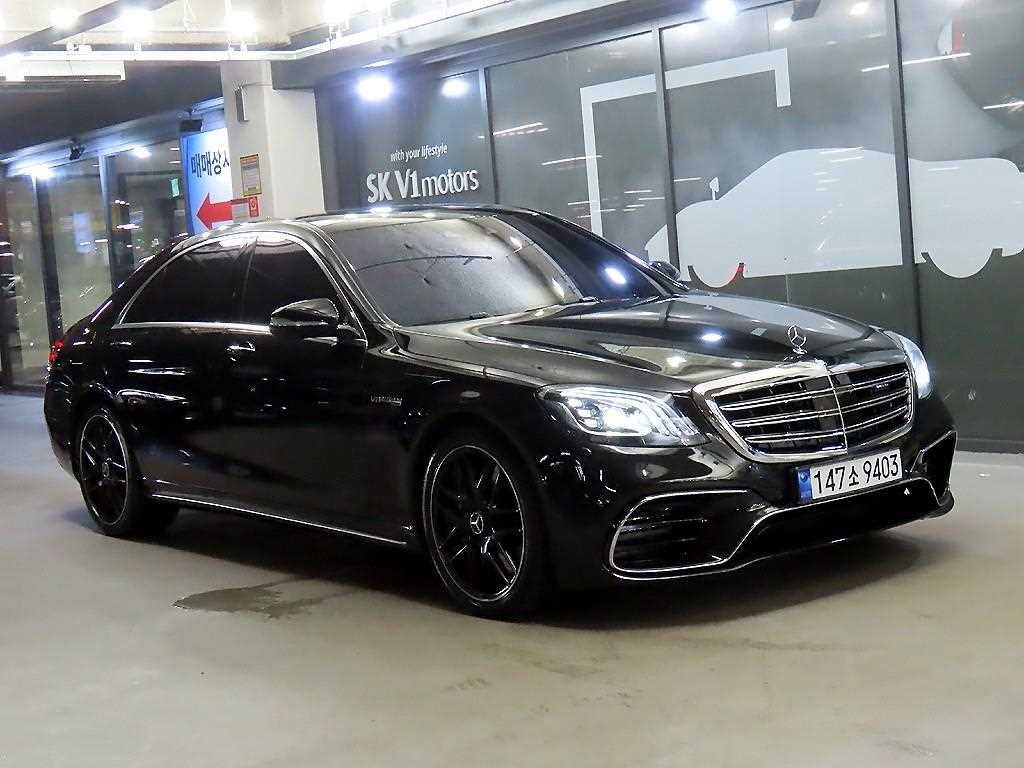 벤츠 S 클래스 S클래스-W222 S 63 AMG 4MATIC 이미지 1
