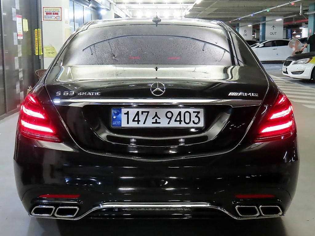 벤츠 S 클래스 S클래스-W222 S 63 AMG 4MATIC 이미지 5