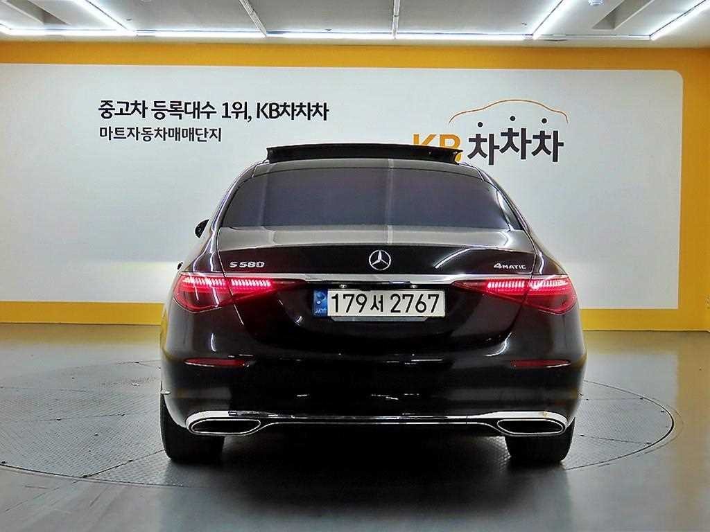 벤츠 S 클래스 S클래스-W223 S580L 4MATIC 이미지 3