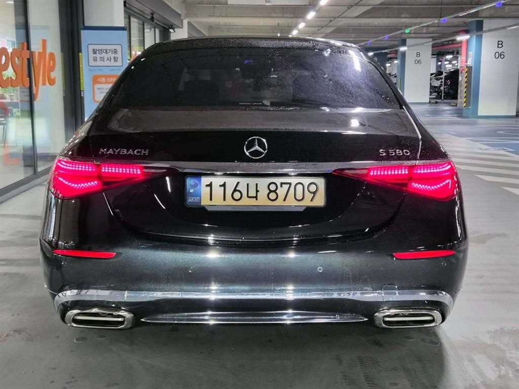 벤츠 S 클래스 S클래스-W223 마이바흐 S580 4MATIC 이미지 5