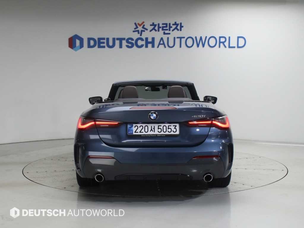 BMW 4시리즈 4시리즈 (G22) 420i 컨버터블 M 스포츠 이미지 4