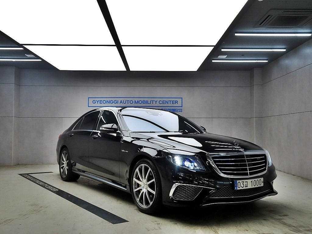 벤츠 S 클래스 S클래스-W222 S 63 AMG 4MATIC 이미지 1