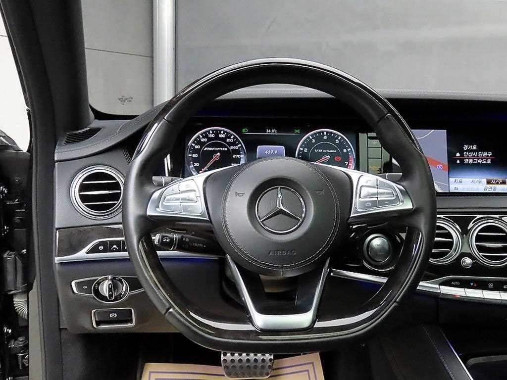 벤츠 S 클래스 S클래스-W222 S 63 AMG 4MATIC 이미지 9