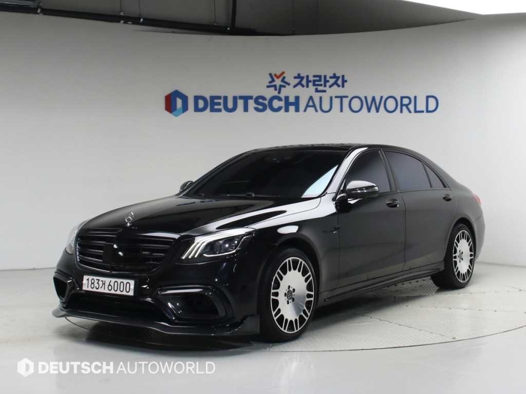 벤츠 S 클래스 S클래스-W222 S 63 AMG 4MATIC 이미지 1