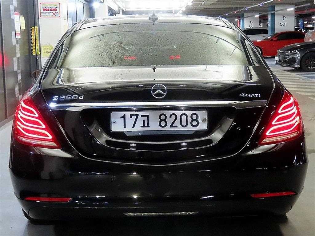 벤츠 S 클래스 S클래스-W222 S 350L d 4MATIC 이미지 5