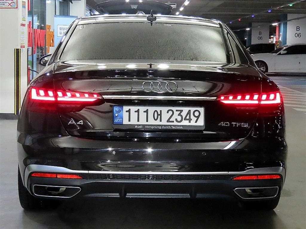 아우디 A4 A4 (B9) 40 TFSI 프리미엄 이미지 5