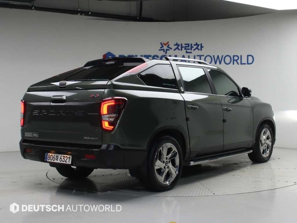 KG모빌리티(쌍용) 렉스턴 더 뉴 렉스턴 스포츠 디젤 2.2 4WD 쿨멘 노블레스 이미지 2