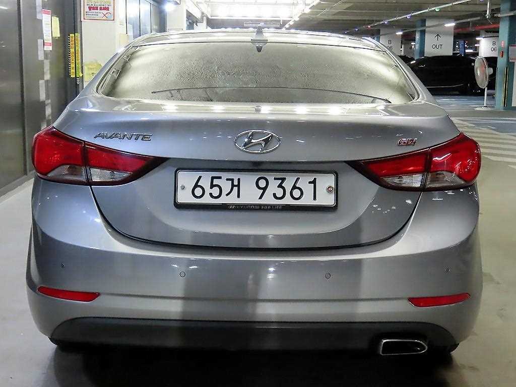 현대 아반떼 더 뉴 아반떼 1.6 GDI 프리미엄 기본형 이미지 5