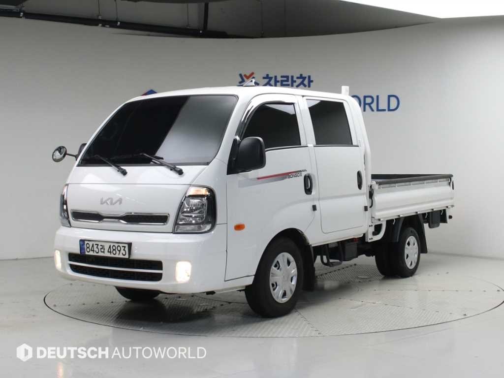 소형화물 카고(소형) [카고]봉고3 (LPG2.5터보) 더블캡/초장축/2WD L 이미지 1