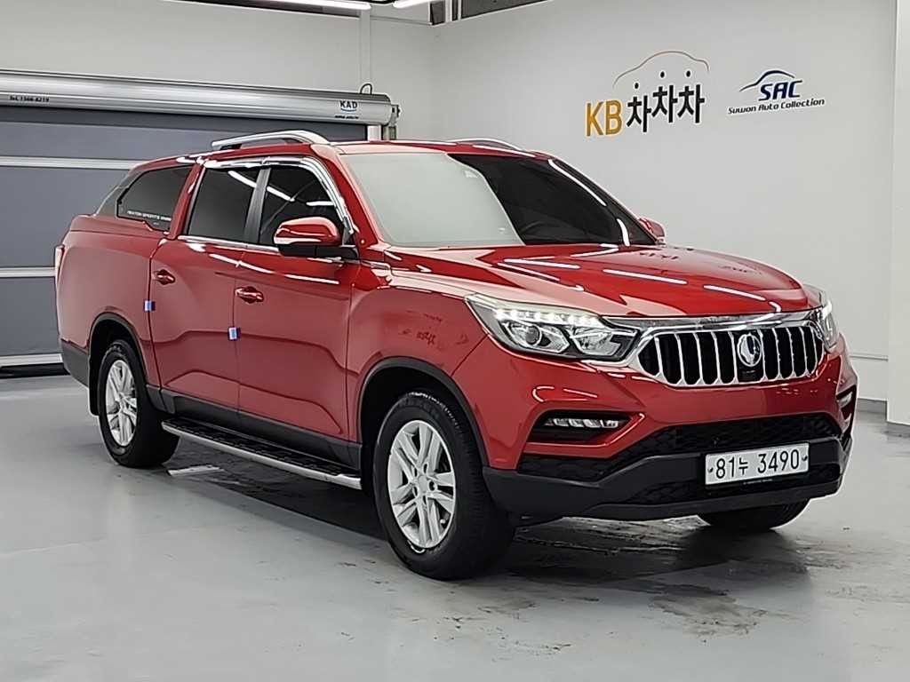 KG모빌리티(쌍용) 렉스턴 렉스턴 스포츠 칸 디젤 2.2 4WD 5링크 프레스티지 스페셜 이미지 4