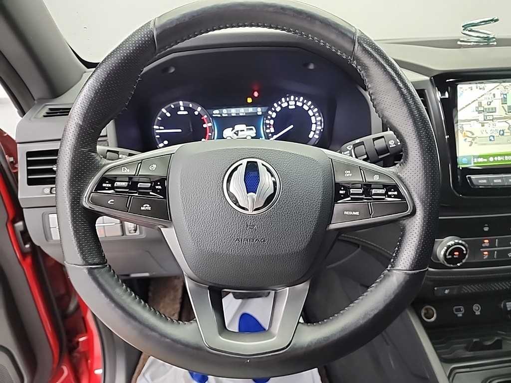 KG모빌리티(쌍용) 렉스턴 렉스턴 스포츠 칸 디젤 2.2 4WD 5링크 프레스티지 스페셜 이미지 9