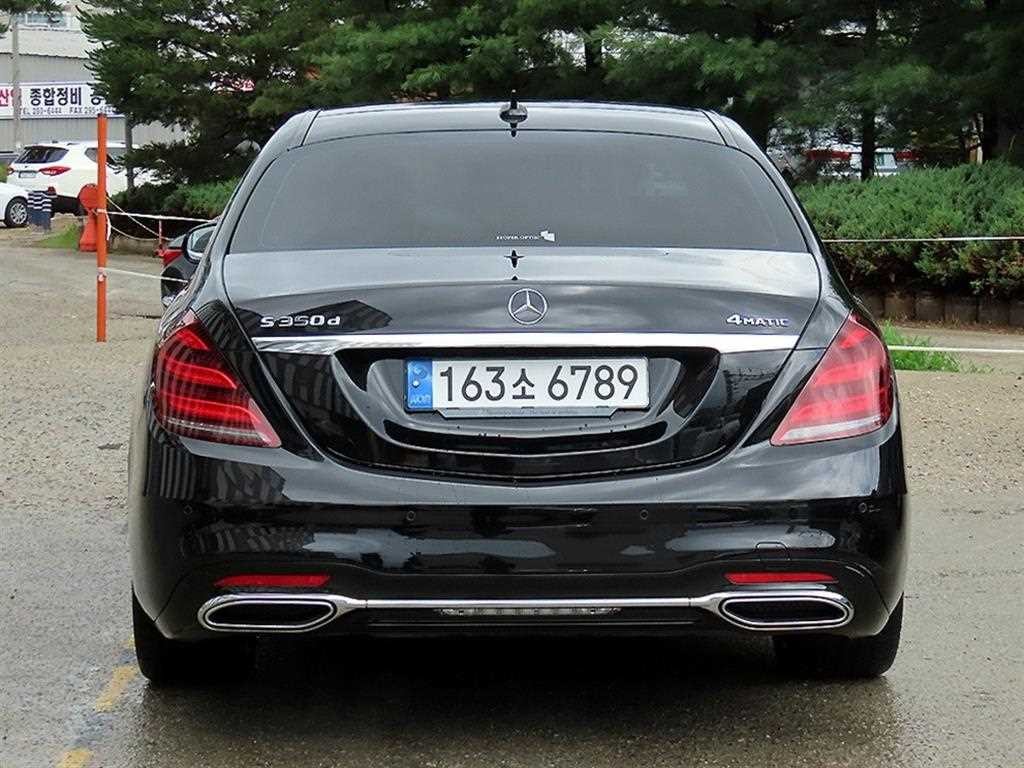 벤츠 S 클래스 S클래스-W222 S 350 d 4MATIC AMG Line 이미지 4