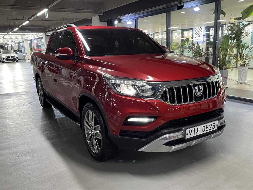 KG모빌리티(쌍용) 렉스턴 렉스턴 스포츠 칸 디젤 2.2 4WD 5링크 프레스티지 스페셜 이미지 1