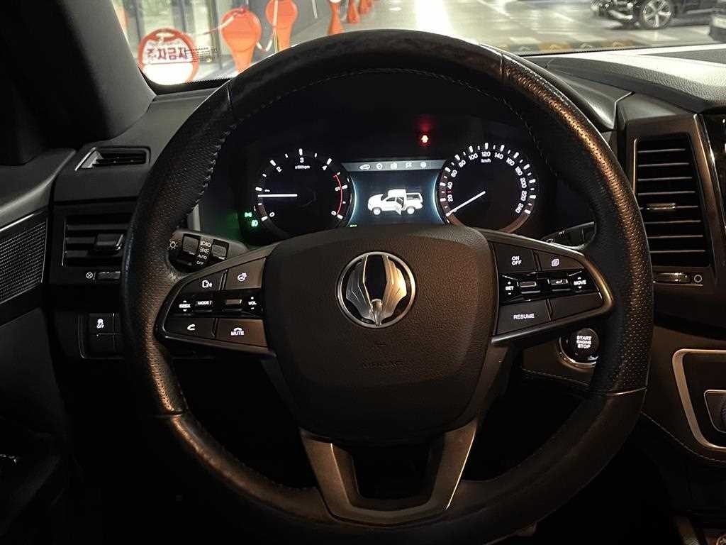 KG모빌리티(쌍용) 렉스턴 렉스턴 스포츠 칸 디젤 2.2 4WD 5링크 프레스티지 스페셜 이미지 11
