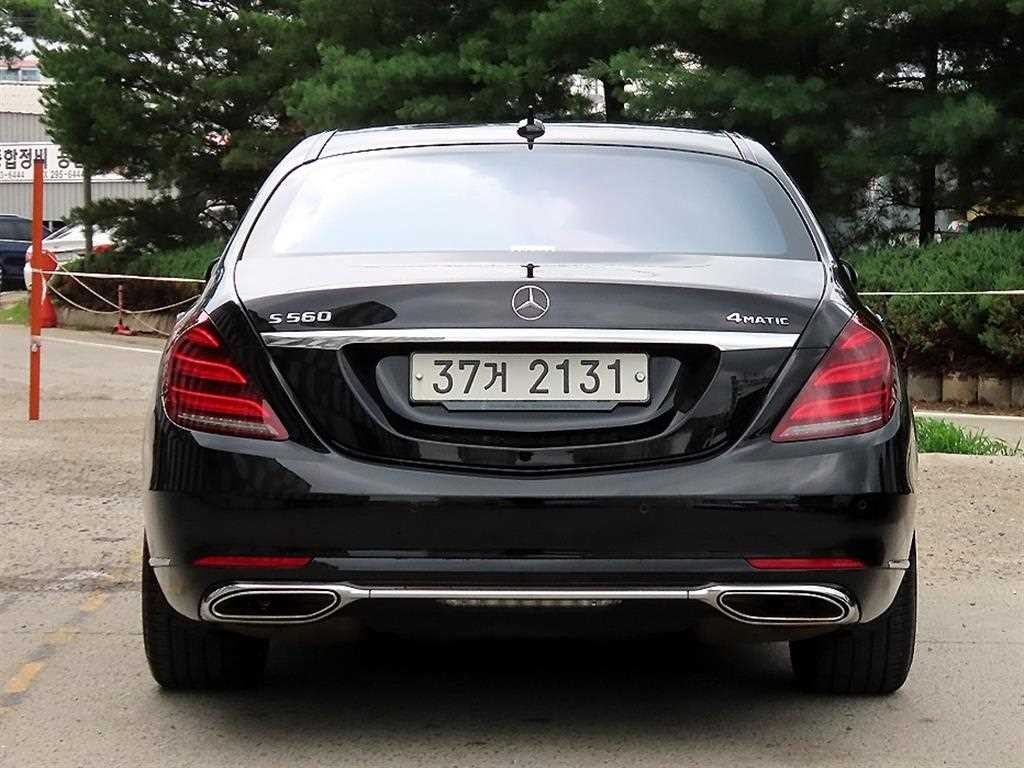 벤츠 S 클래스 S클래스-W222 S 560L 4MATIC 이미지 4