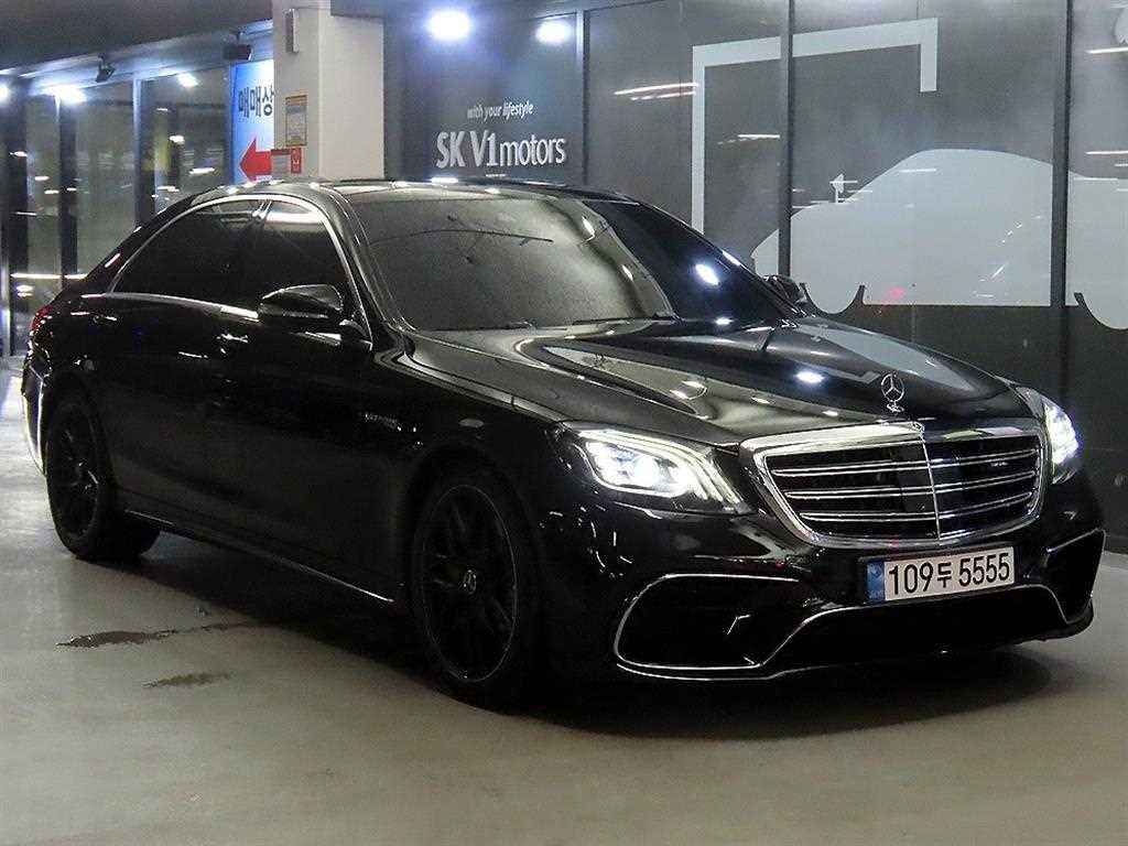 벤츠 S 클래스 S클래스-W222 S 63 AMG 4MATIC + 이미지 1