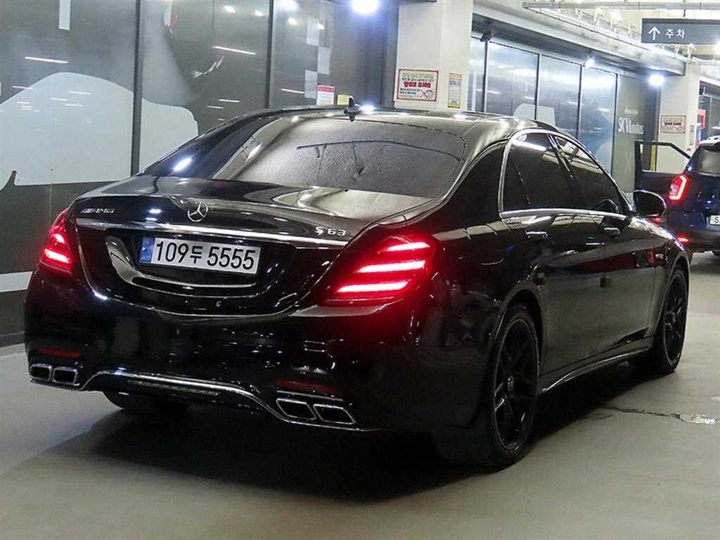 벤츠 S 클래스 S클래스-W222 S 63 AMG 4MATIC + 이미지 4