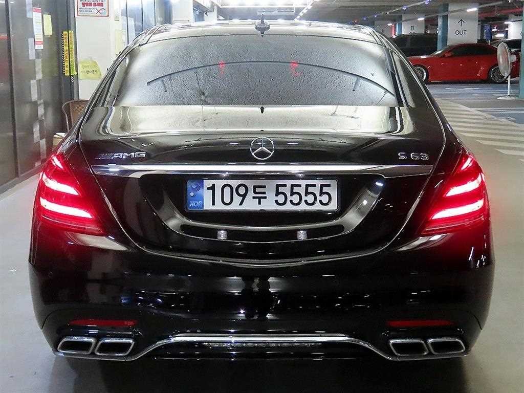 벤츠 S 클래스 S클래스-W222 S 63 AMG 4MATIC + 이미지 5