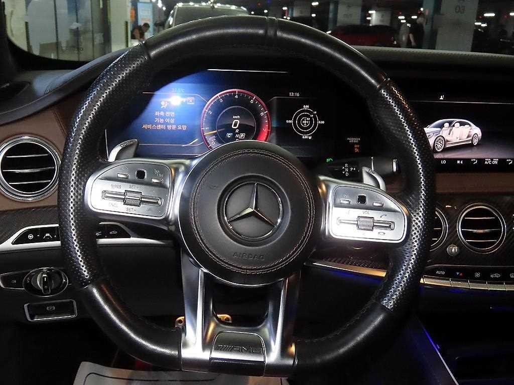 벤츠 S 클래스 S클래스-W222 S 63 AMG 4MATIC + 이미지 8