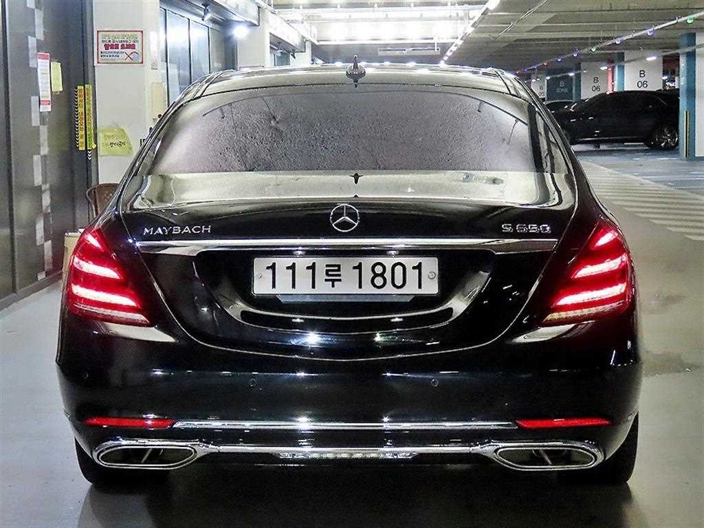 벤츠 S 클래스 S클래스-W222 마이바흐 S 650 이미지 5