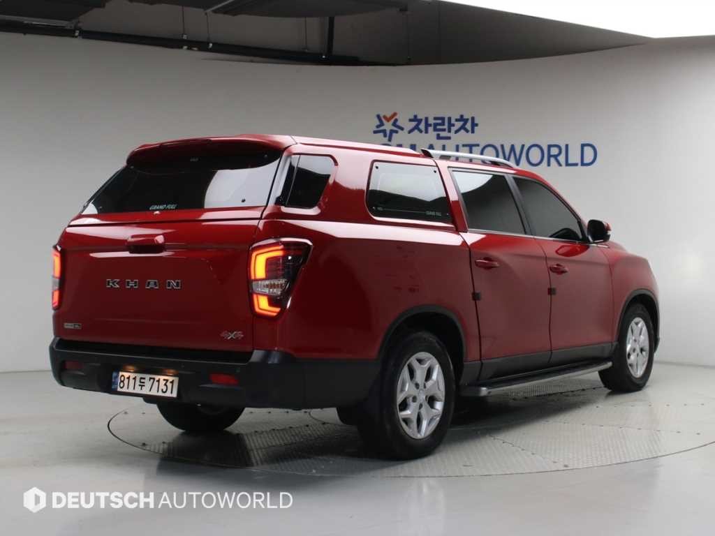 KG모빌리티(쌍용) 렉스턴 더 뉴 렉스턴 스포츠 칸 디젤 2.2 4WD 프레스티지 이미지 2