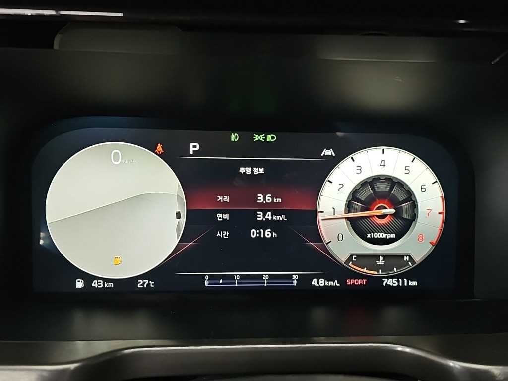 기아 쏘렌토 쏘렌토 4세대(MQ4) 가솔린 2.5T 2WD 노블레스 이미지 6