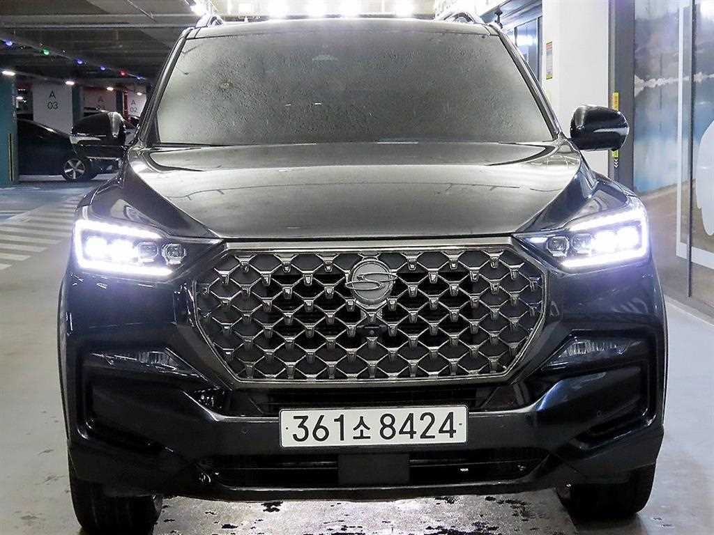 KG모빌리티(쌍용) 렉스턴 올 뉴 렉스턴 (Y450) 디젤 2.2 4WD 더 블랙 이미지 2
