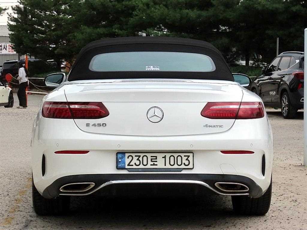 벤츠 E 클래스 E-클래스 W213 E450 4MATIC 카브리올레 이미지 4