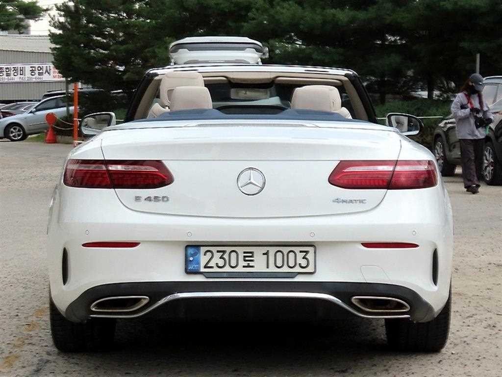 벤츠 E 클래스 E-클래스 W213 E450 4MATIC 카브리올레 이미지 8