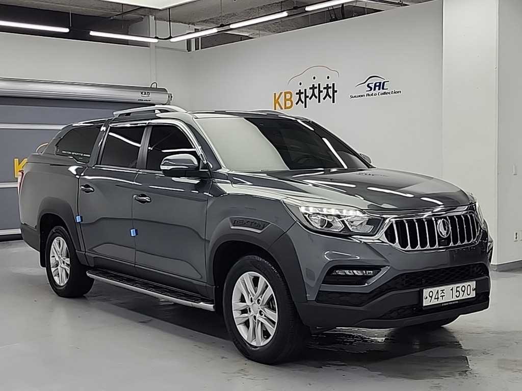 KG모빌리티(쌍용) 렉스턴 렉스턴 스포츠 칸 디젤 2.2 4WD 5링크 프레스티지 스페셜 이미지 4