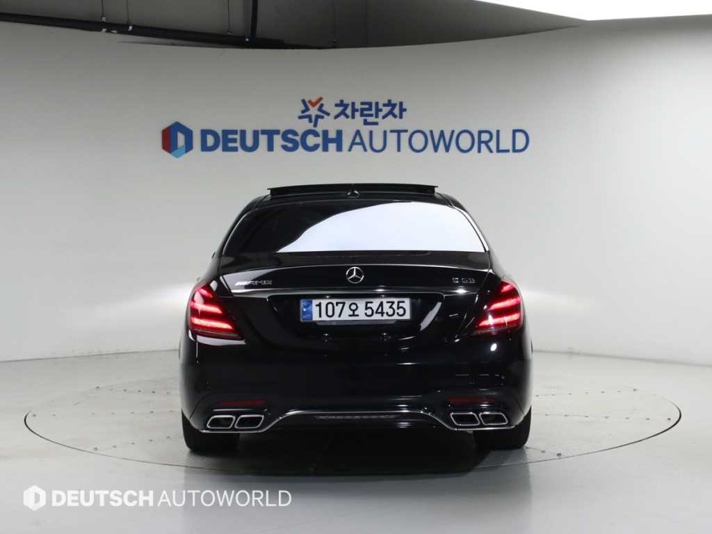 벤츠 S 클래스 S클래스-W222 S 63 AMG 4MATIC + 이미지 4